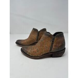 Liberty Black NEW Emmie Floral Tan Multicolor Boots size 7